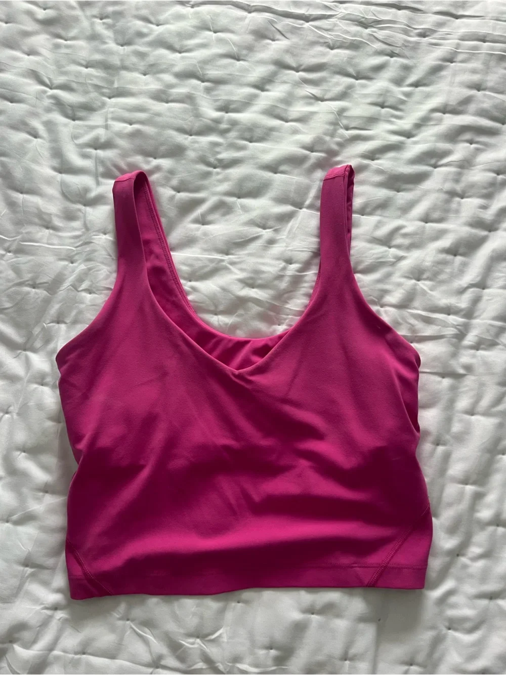 Lulu Lemon Pink Align Tank Top